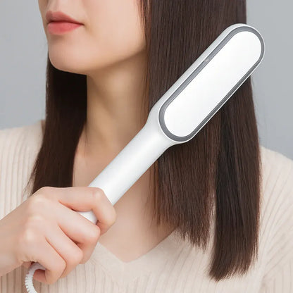Electric Heated Hair Straightening Brush Comb Styler