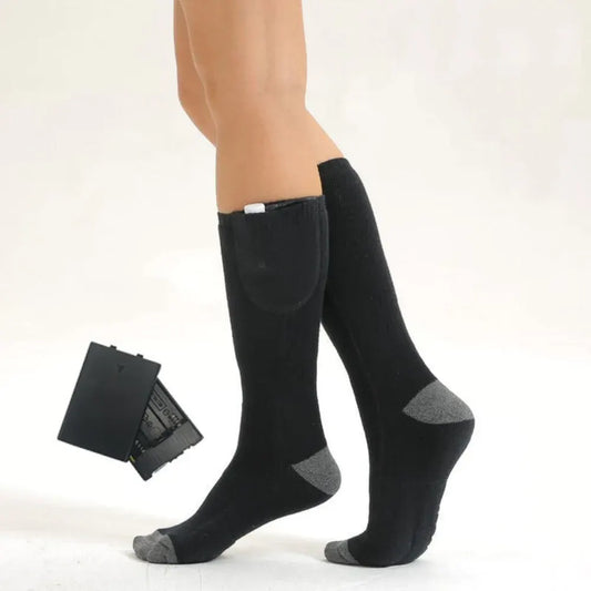 Electric Heated Thermal Socks for Winter Outdoor Foot Warmth