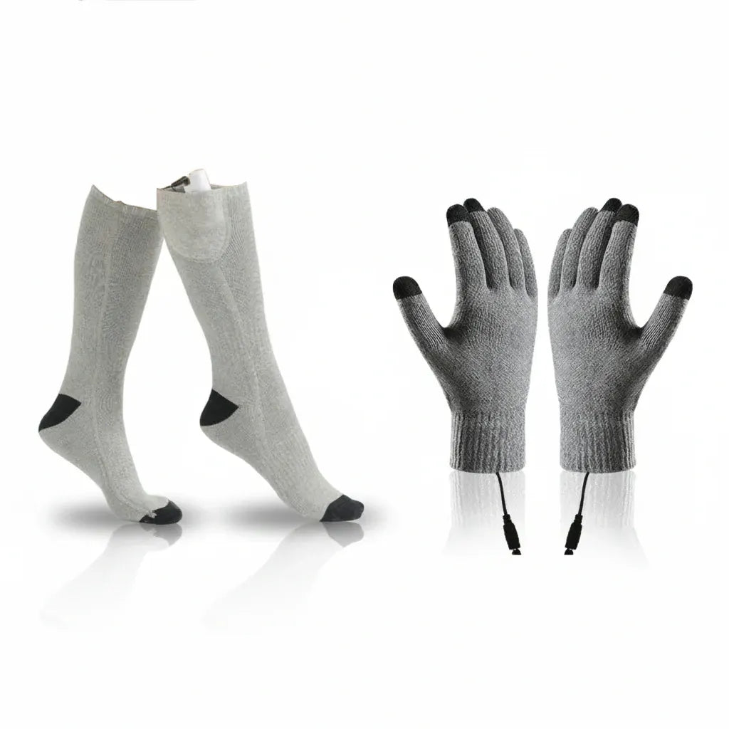 Electric Heated Thermal Socks for Winter Outdoor Foot Warmth