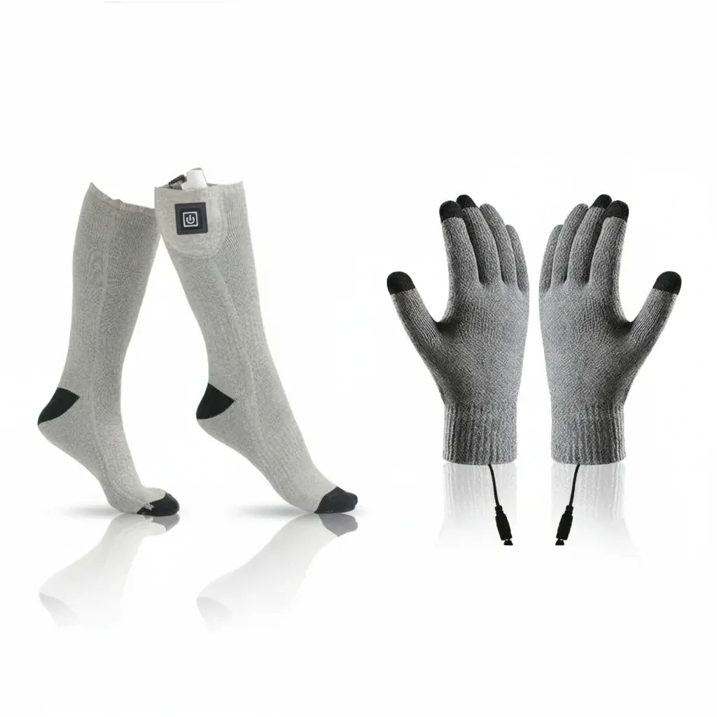 Electric Heated Thermal Socks for Winter Outdoor Foot Warmth