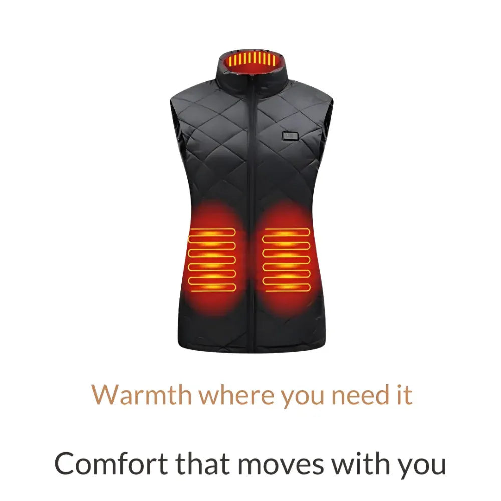 Electric Heated Vest for Women - Outdoor Winter Warmth