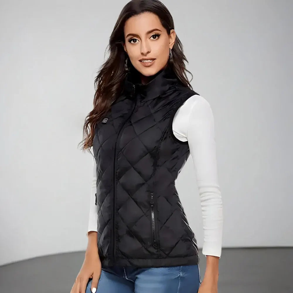 Electric Heated Vest for Women - Outdoor Winter Warmth
