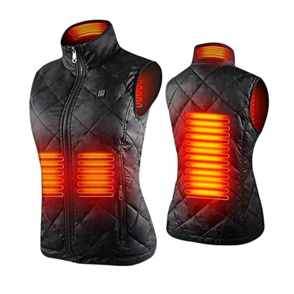 Electric Heated Vest for Women - Outdoor Winter Warmth