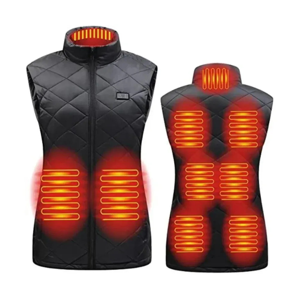 Electric Heated Vest for Women - Outdoor Winter Warmth