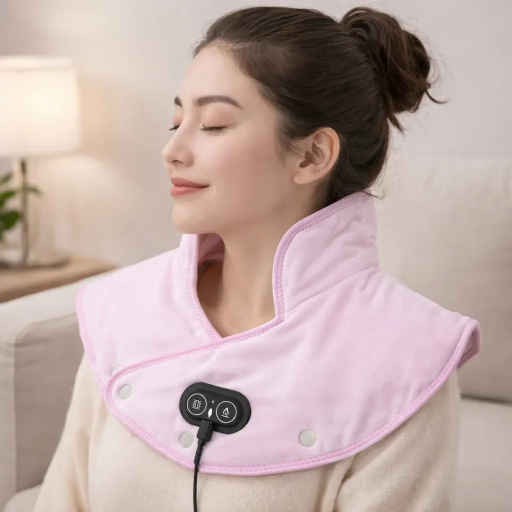 Electric Neck & Shoulder Heated Massage Pad