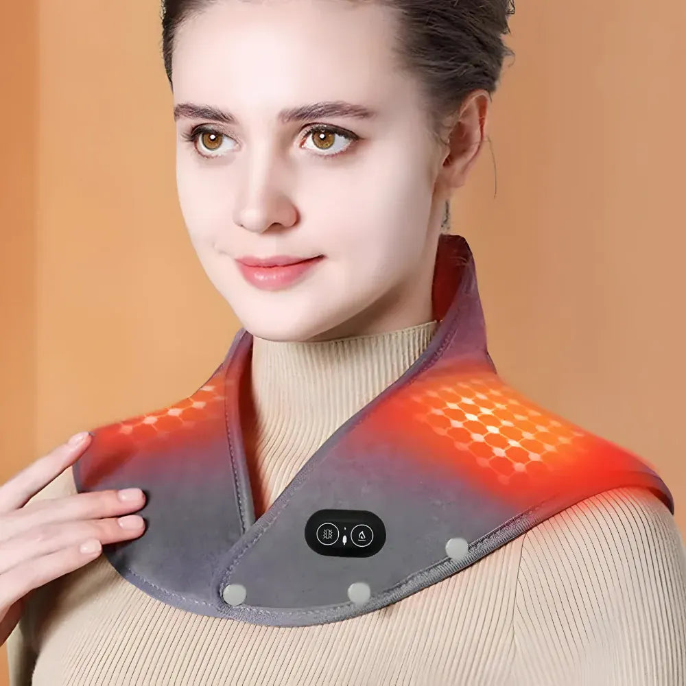 Electric Neck & Shoulder Heated Massage Pad