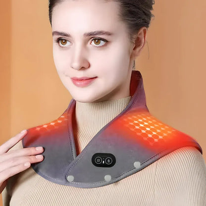 Electric Neck & Shoulder Heated Massage Pad