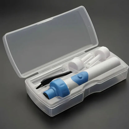 Electric Silicone Ear Wax Suction Remover with Gentle Soft Tip