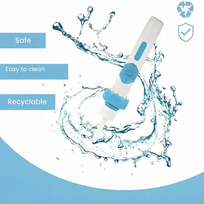 Electric Silicone Ear Wax Suction Remover with Gentle Soft Tip