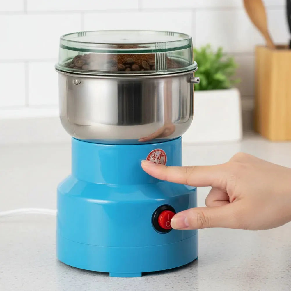 Electric Stainless Steel Spice & Coffee Grinder Kitchen Mill