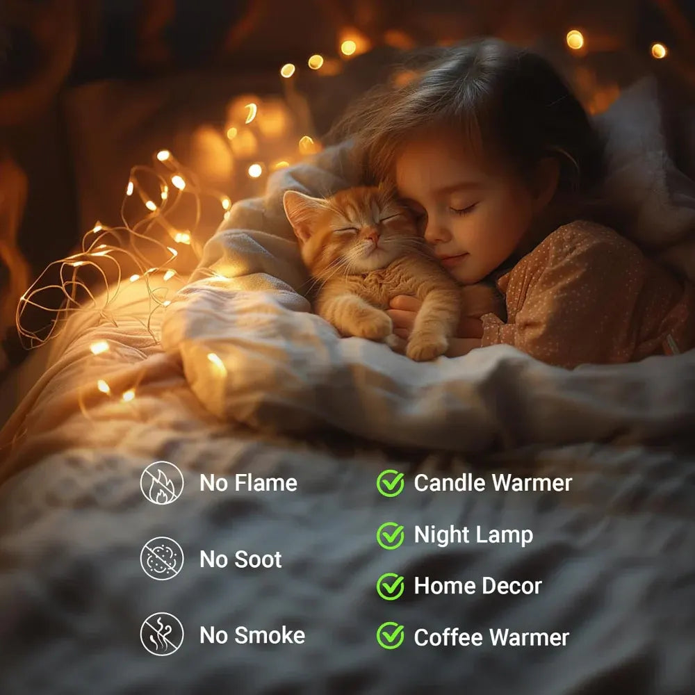 Electric Wax Warmer Candle Melting Table Lamp