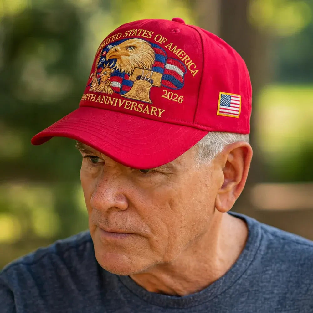 Embroidered Eagle Veterans Baseball Cap for Men
