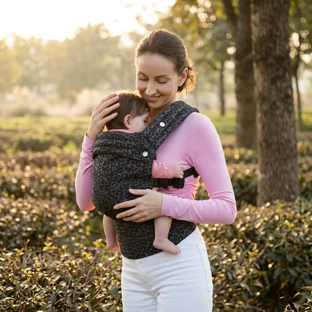 Ergonomic Adjustable Baby Carrier with Infant Sling Support