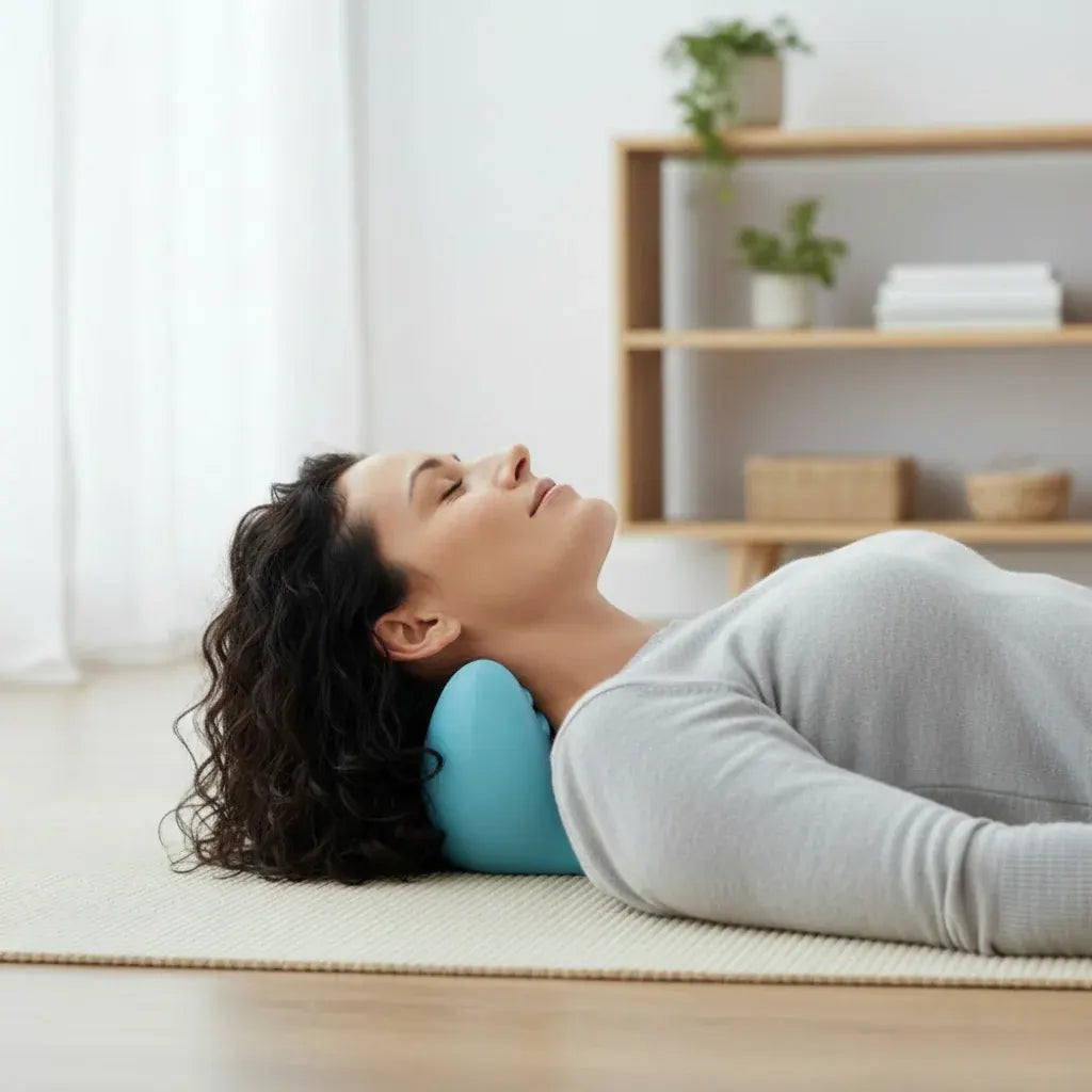 Ergonomic Cervical Foam Pillow for Neck Pain Support