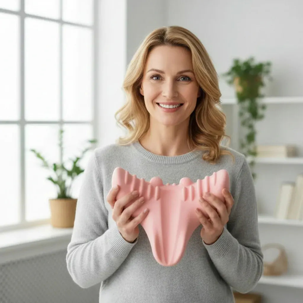 Ergonomic Cervical Foam Pillow for Neck Pain Support
