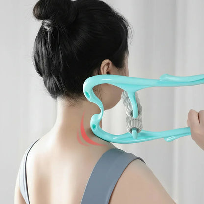 Ergonomic Manual Cervical Neck & Shoulder Massage Roller