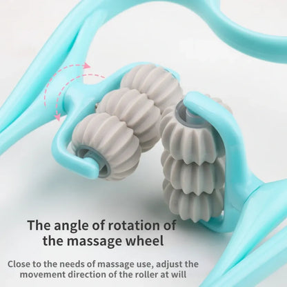 Ergonomic Manual Cervical Neck & Shoulder Massage Roller