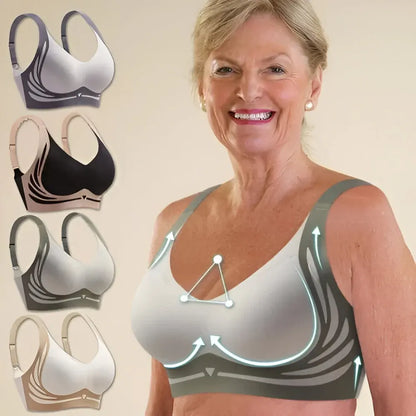 Everyday Wireless Bra with Smooth Comfortable Support for Daily Wear