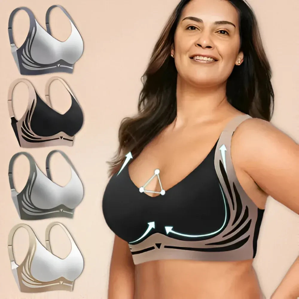 Everyday Wireless Bra with Smooth Comfortable Support for Daily Wear