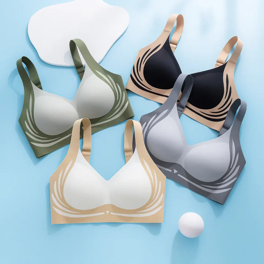 Everyday Wireless Bra with Smooth Comfortable Support for Daily Wear