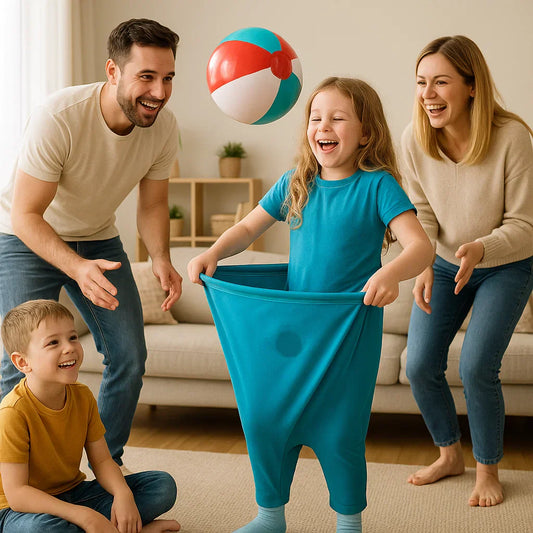 Family Fun Ball Catching Pants Set for Kids Outdoor Play