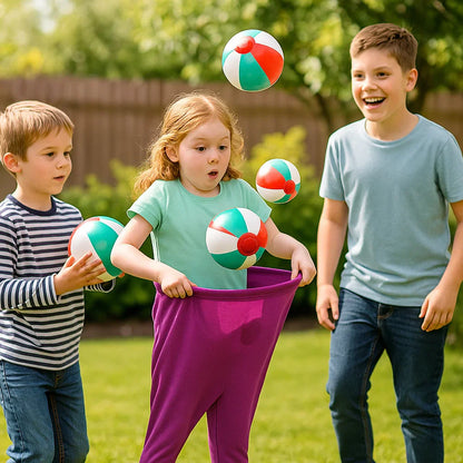Family Fun Ball Catching Pants Set for Kids Outdoor Play