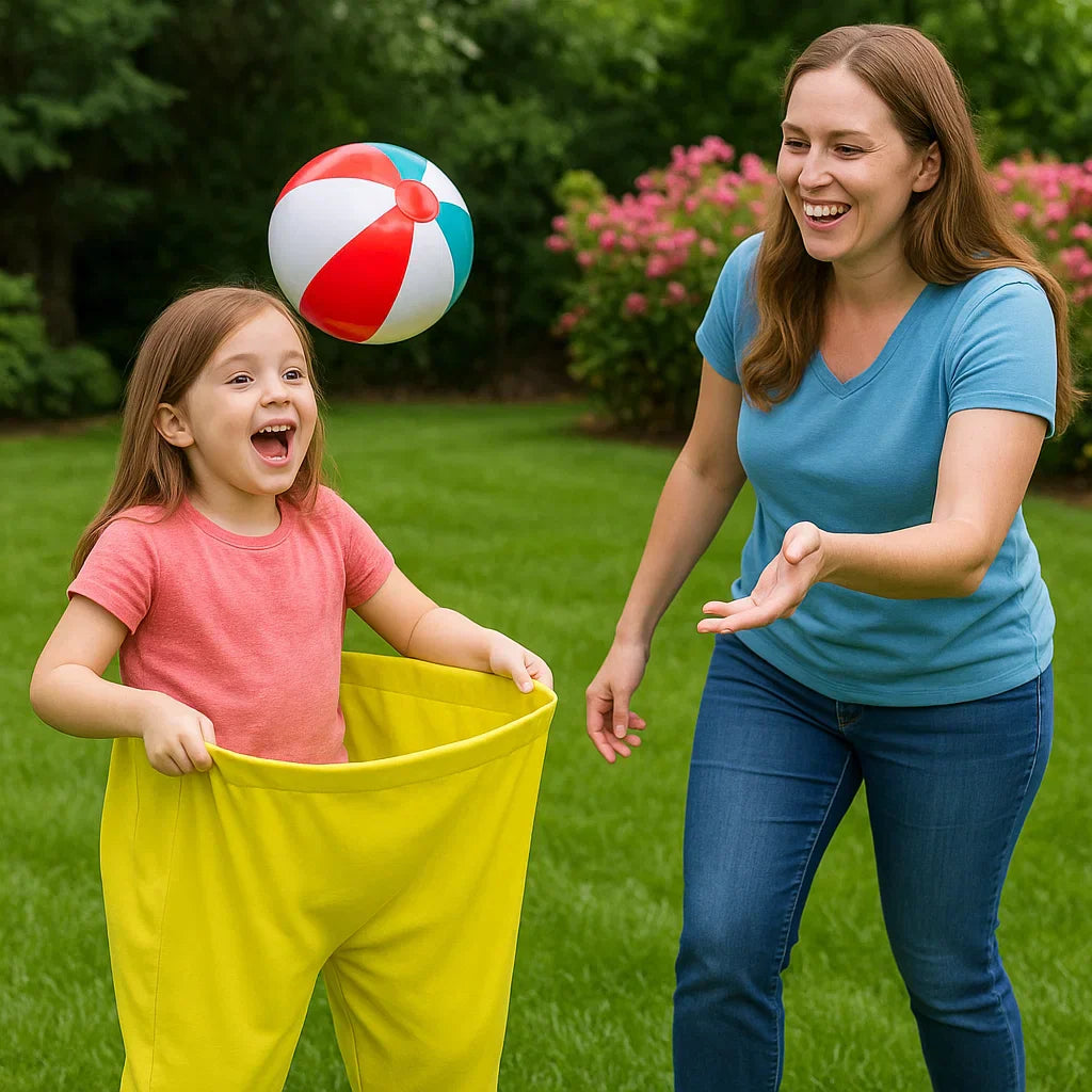 Family Fun Ball Catching Pants Set for Kids Outdoor Play