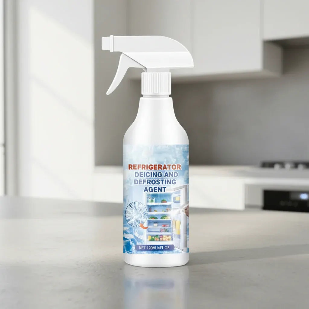 Fast-Acting Frost Remover Spray for Refrigerator Ice Melting & Defrosting
