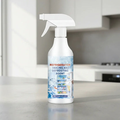 Fast-Acting Frost Remover Spray for Refrigerator Ice Melting & Defrosting