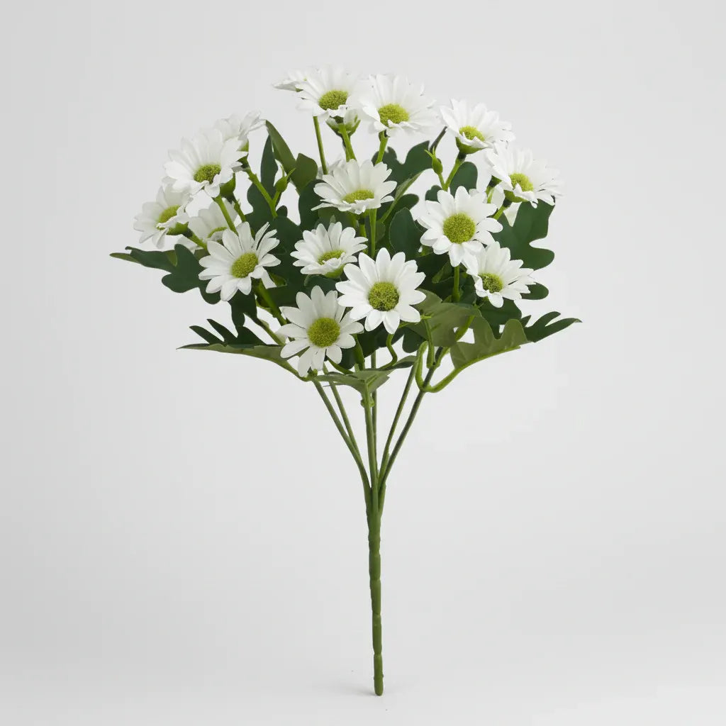 Faux Daisy Bouquet Table Centerpiece for Mother's Day Decor
