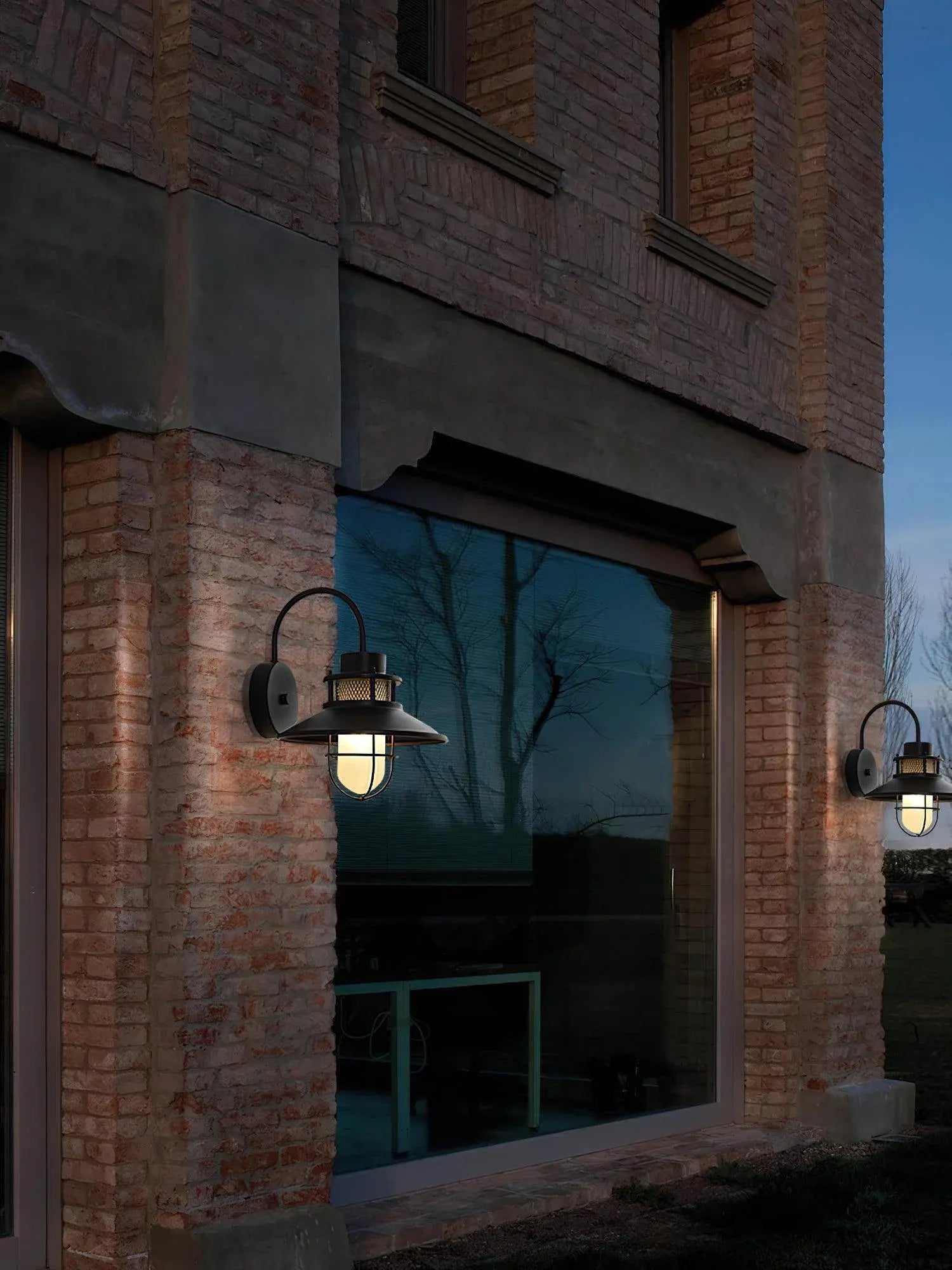 Felix Industrial Outdoor Wall Sconce | Waterproof Exterior Light Fixture