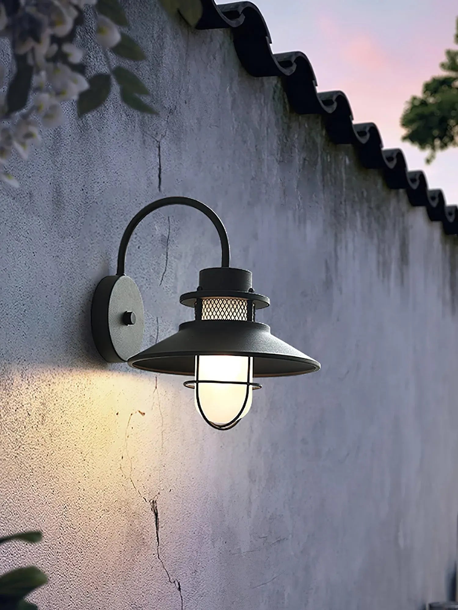 Felix Industrial Outdoor Wall Sconce | Waterproof Exterior Light Fixture