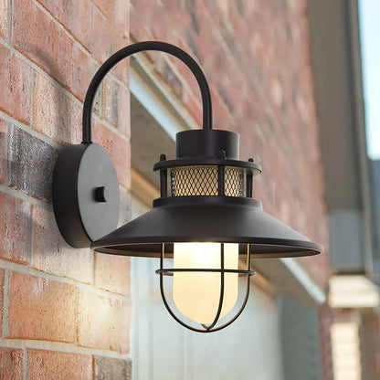 Felix Industrial Outdoor Wall Sconce | Waterproof Exterior Light Fixture