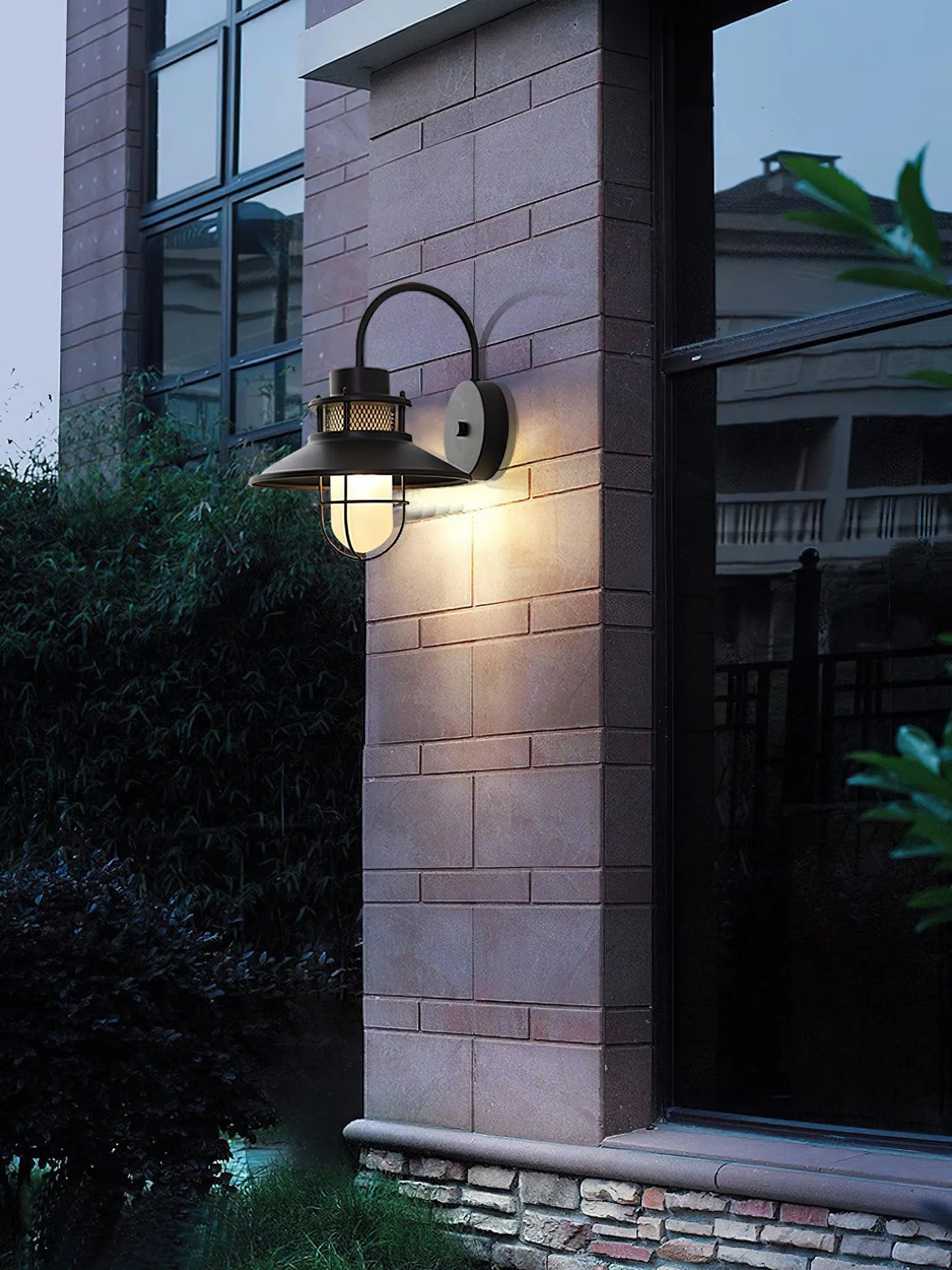 Felix Industrial Outdoor Wall Sconce | Waterproof Exterior Light Fixture