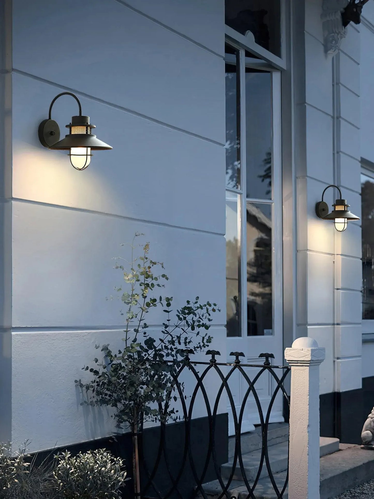 Felix Industrial Outdoor Wall Sconce | Waterproof Exterior Light Fixture