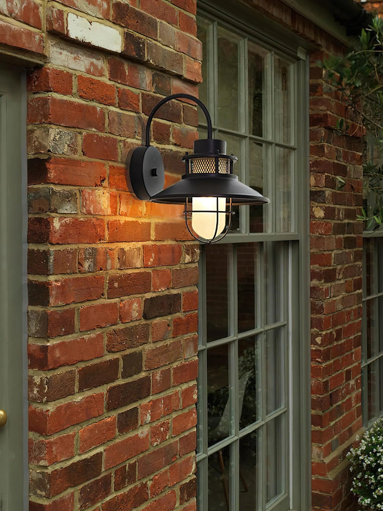Felix Industrial Outdoor Wall Sconce | Waterproof Exterior Light Fixture
