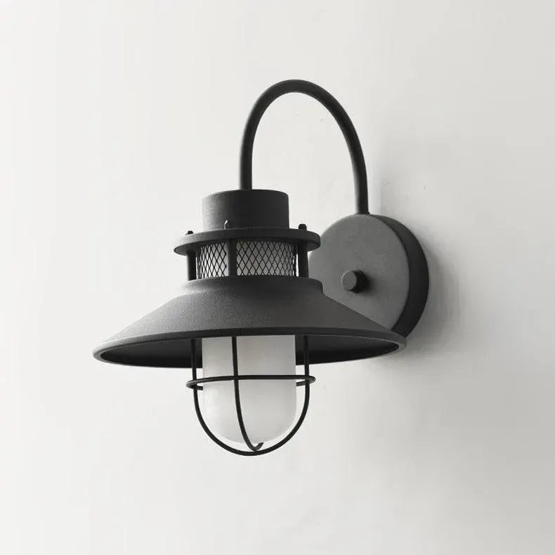Felix Industrial Outdoor Wall Sconce | Waterproof Exterior Light Fixture