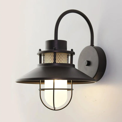 Felix Industrial Outdoor Wall Sconce | Waterproof Exterior Light Fixture