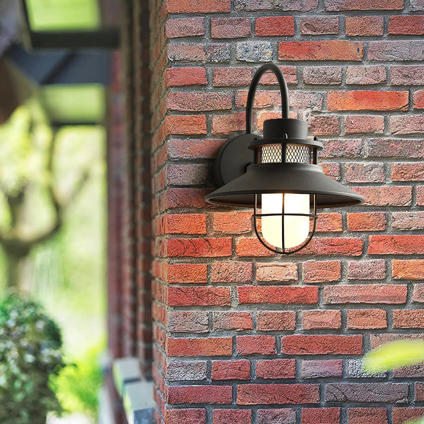 Felix Industrial Outdoor Wall Sconce | Waterproof Exterior Light Fixture