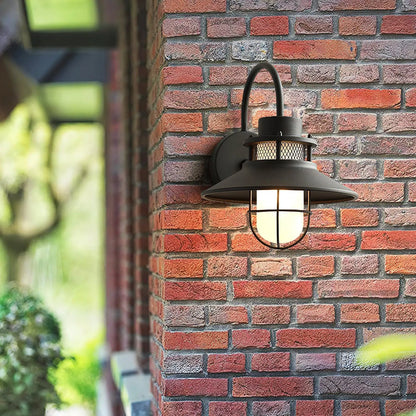 Felix Industrial Outdoor Wall Sconce | Waterproof Exterior Light Fixture