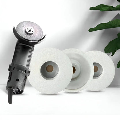 Felt Buffing Disc Set for Grinder Surface Polishing Pads