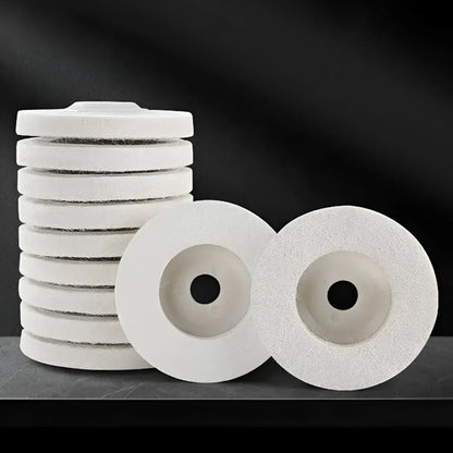 Felt Buffing Disc Set for Grinder Surface Polishing Pads