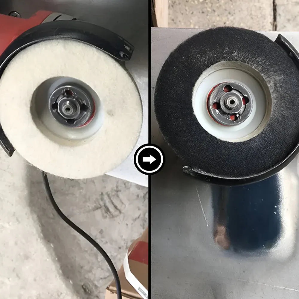 Felt Buffing Disc Set for Grinder Surface Polishing Pads