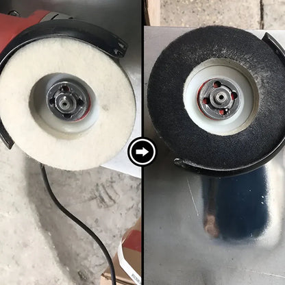 Felt Buffing Disc Set for Grinder Surface Polishing Pads