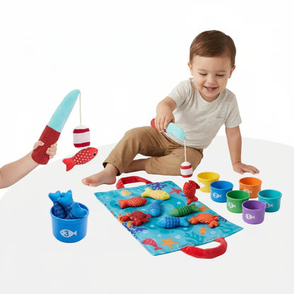 Fine Motor Skills Development Fishing Game for Kids