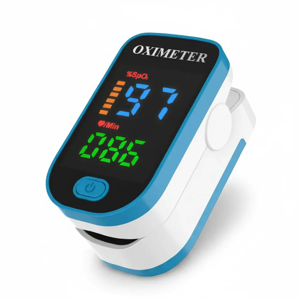 Fingertip Pulse Oximeter Non-Invasive Blood Oxygen Saturation Monitor