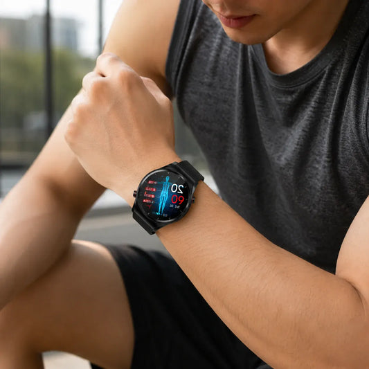 Fitness Smartwatch with Heart Rate & Activity Tracker