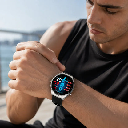 Fitness Smartwatch with Heart Rate & Activity Tracker