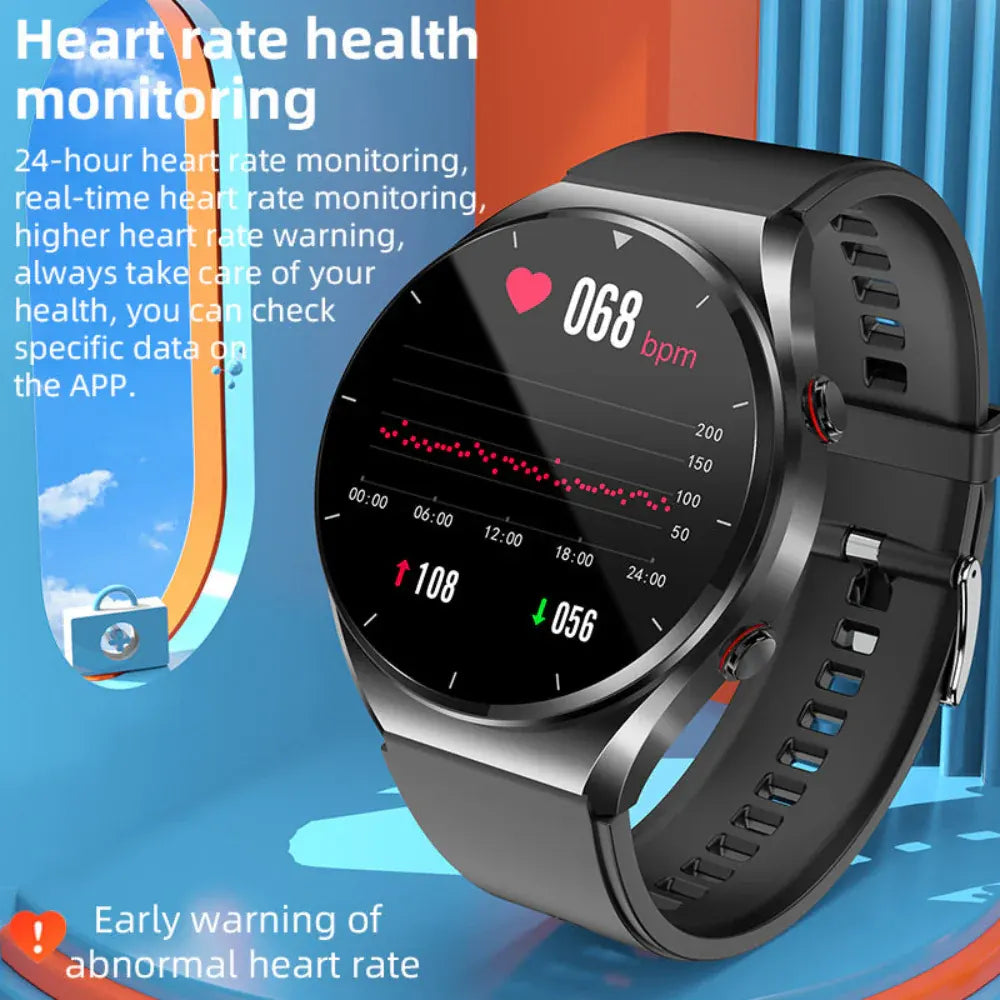 Fitness Smartwatch with Heart Rate & Activity Tracker