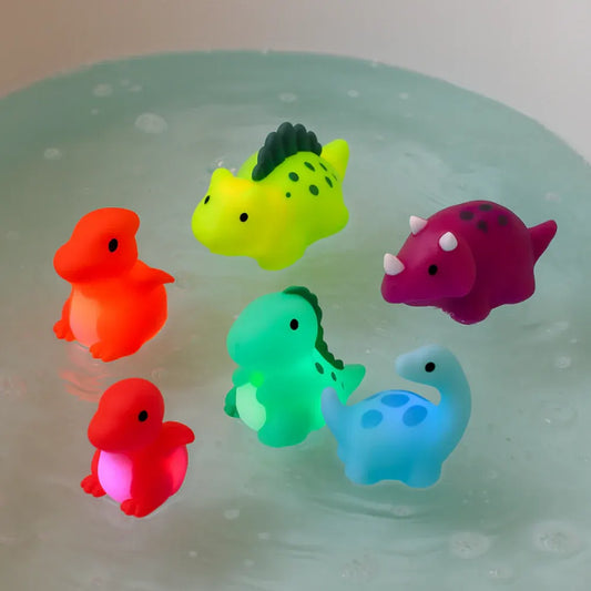 Floating Bath Squirt Toy Set with Rubber Ducks